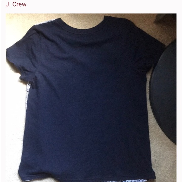J. Crew embroidered tee! - Picture 5 of 5